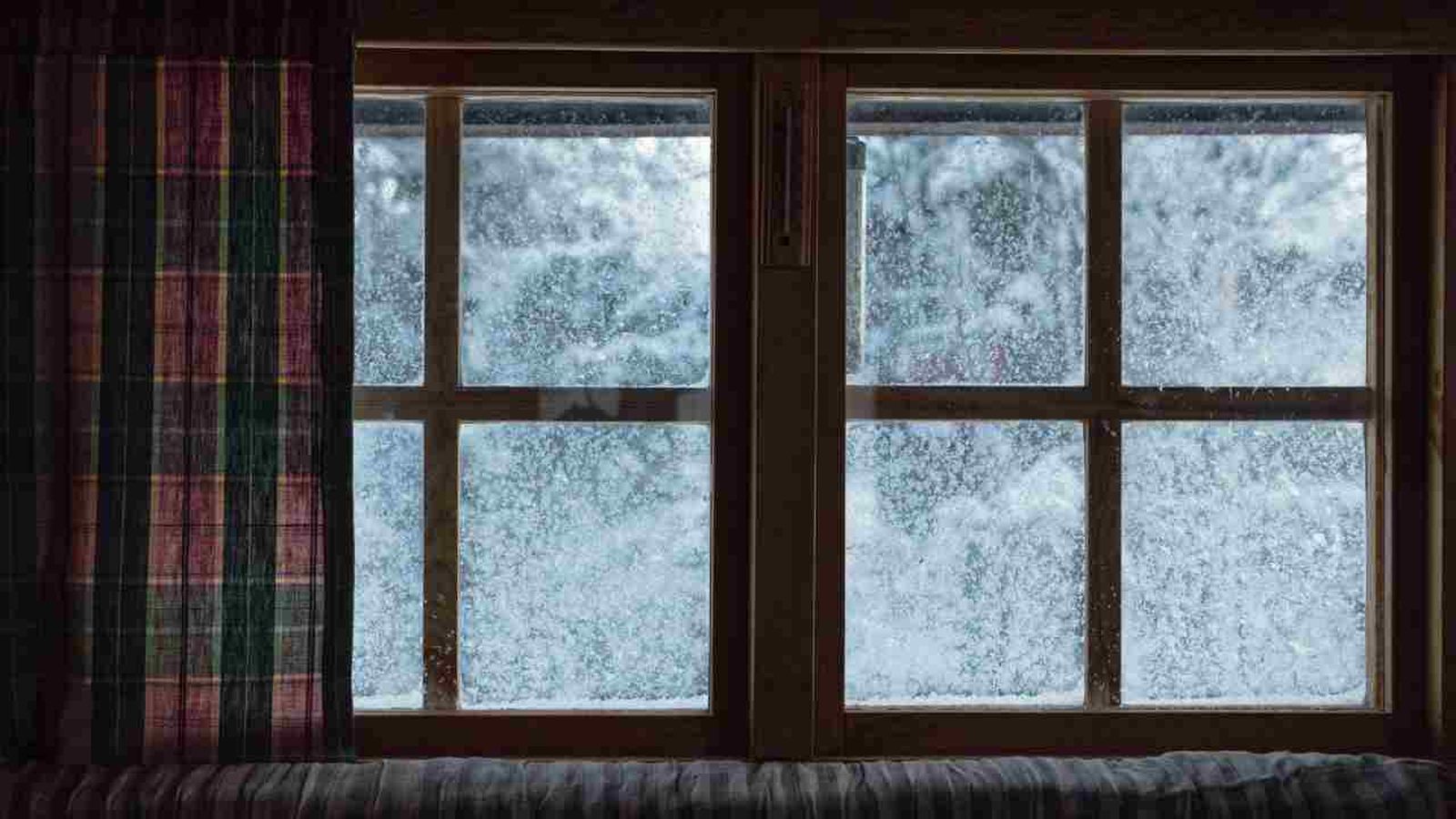 Ventanas en un entorno invernal