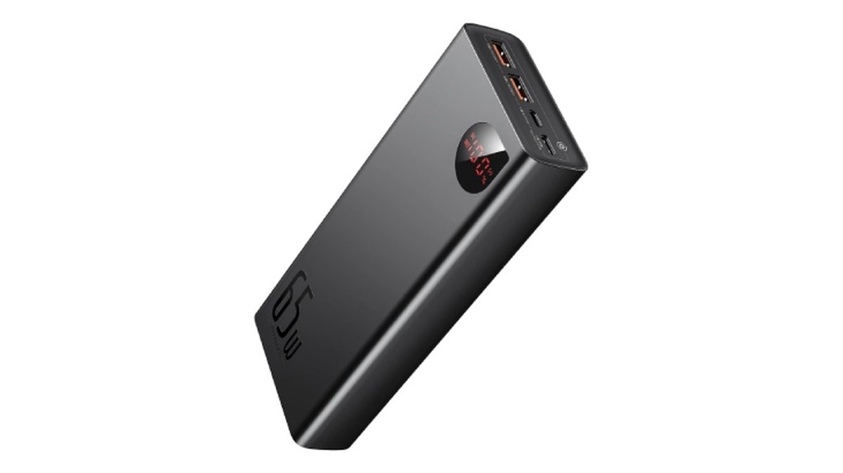 Baseus Power Bank 20000mAh, 65W Powerbank para Portátil