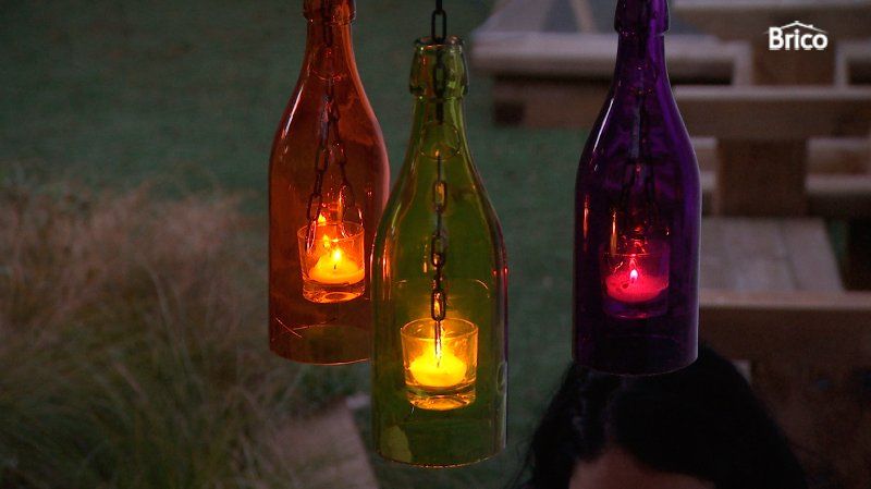 Botellas luminosas