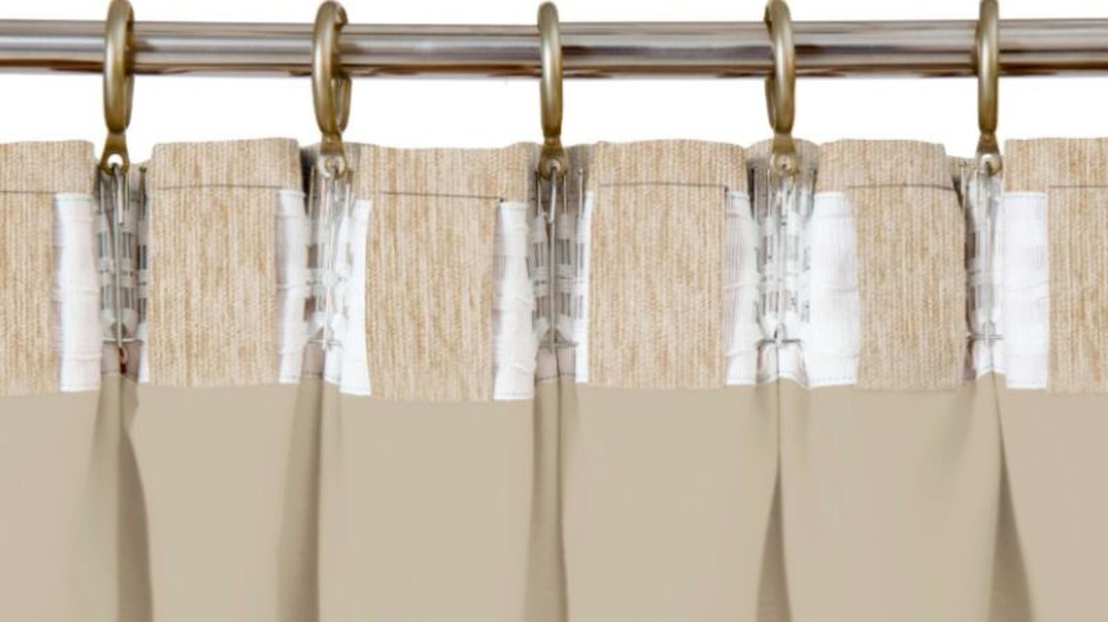 Fijación de las cortinas térmicas Auriane INSPIRE / Leroy Merlin