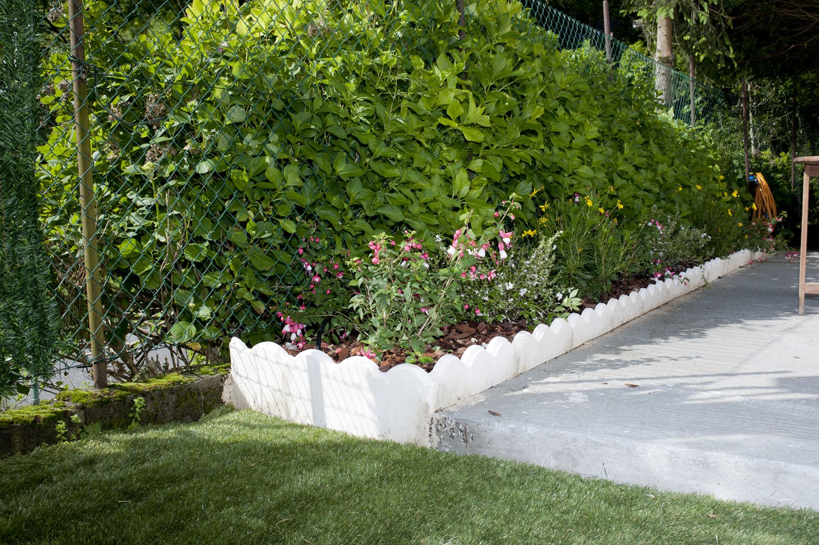 Jardinera de hormigón