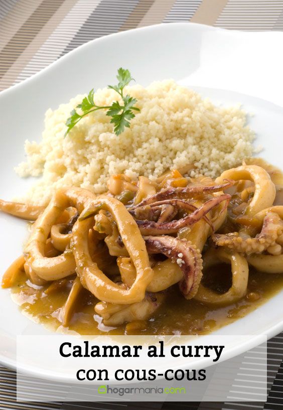 calamar curry cous cous pin