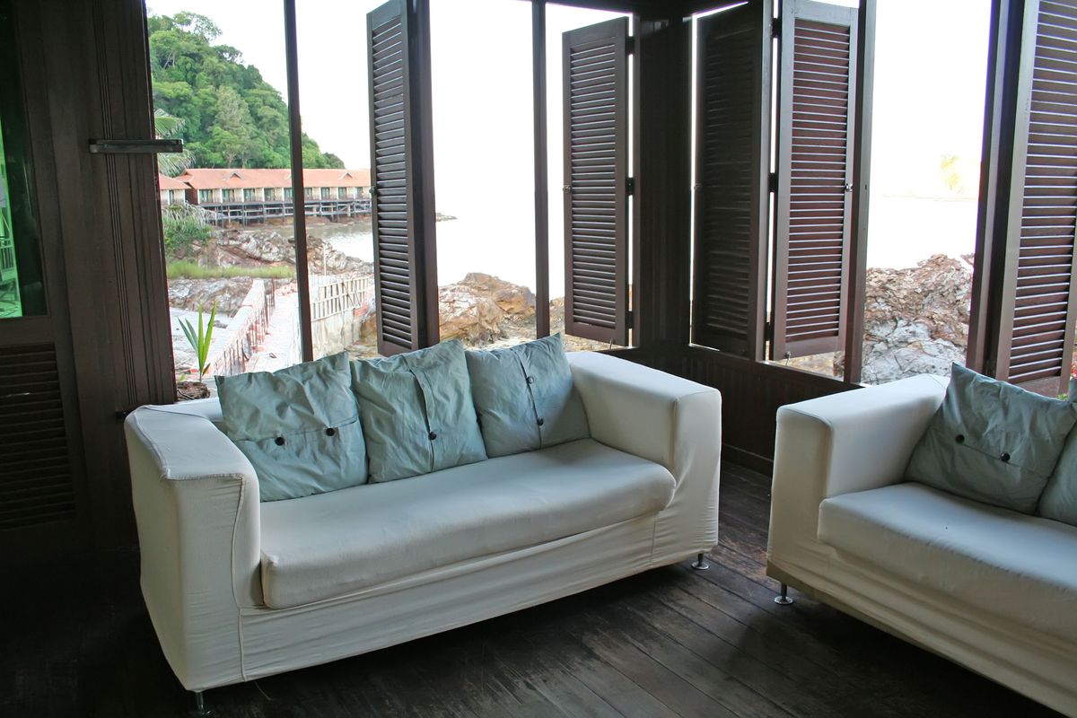 Ideas para decorar una casa en la playa   salon