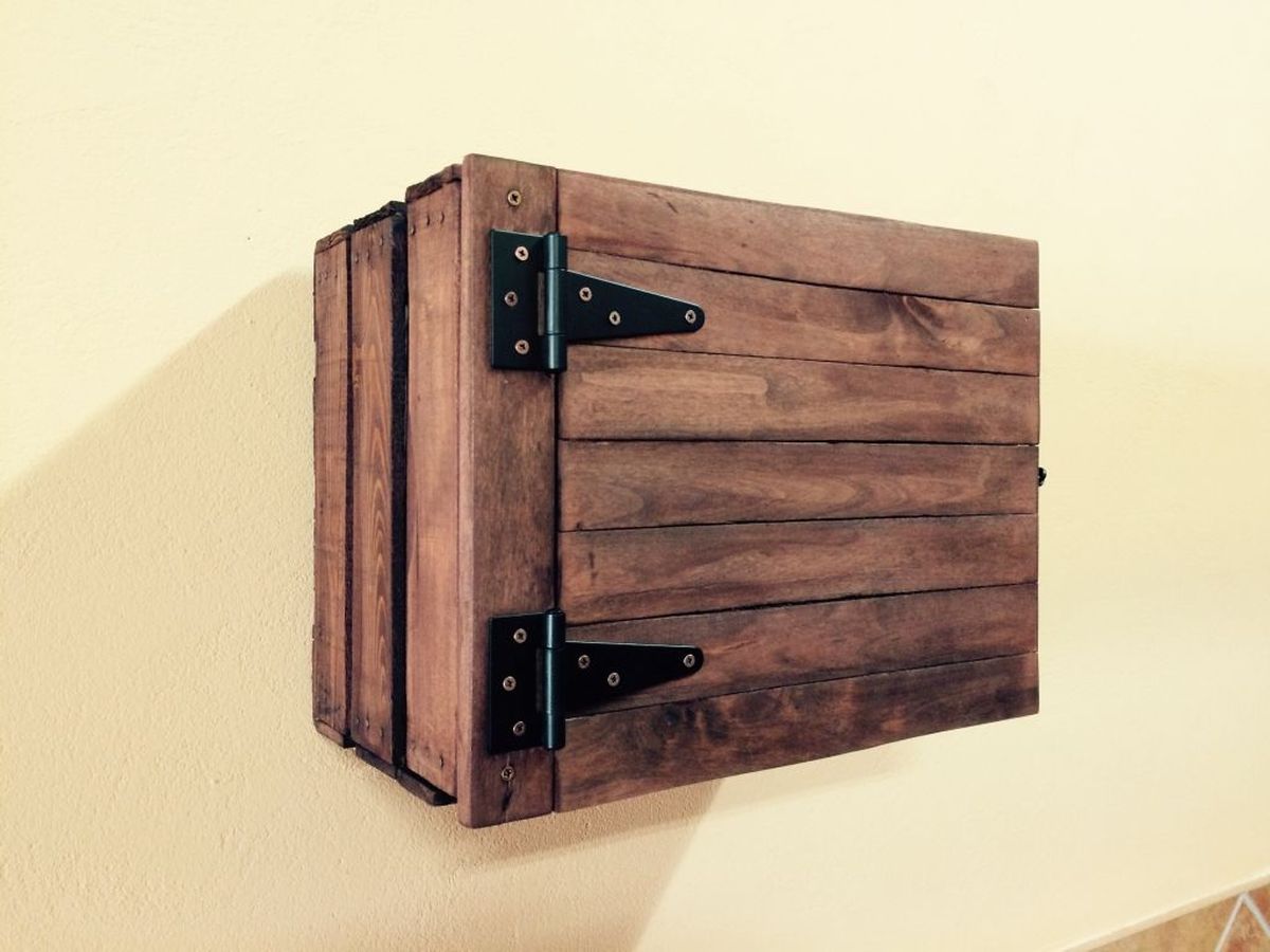 Ideas DIY para reciclar cajas de madera 4