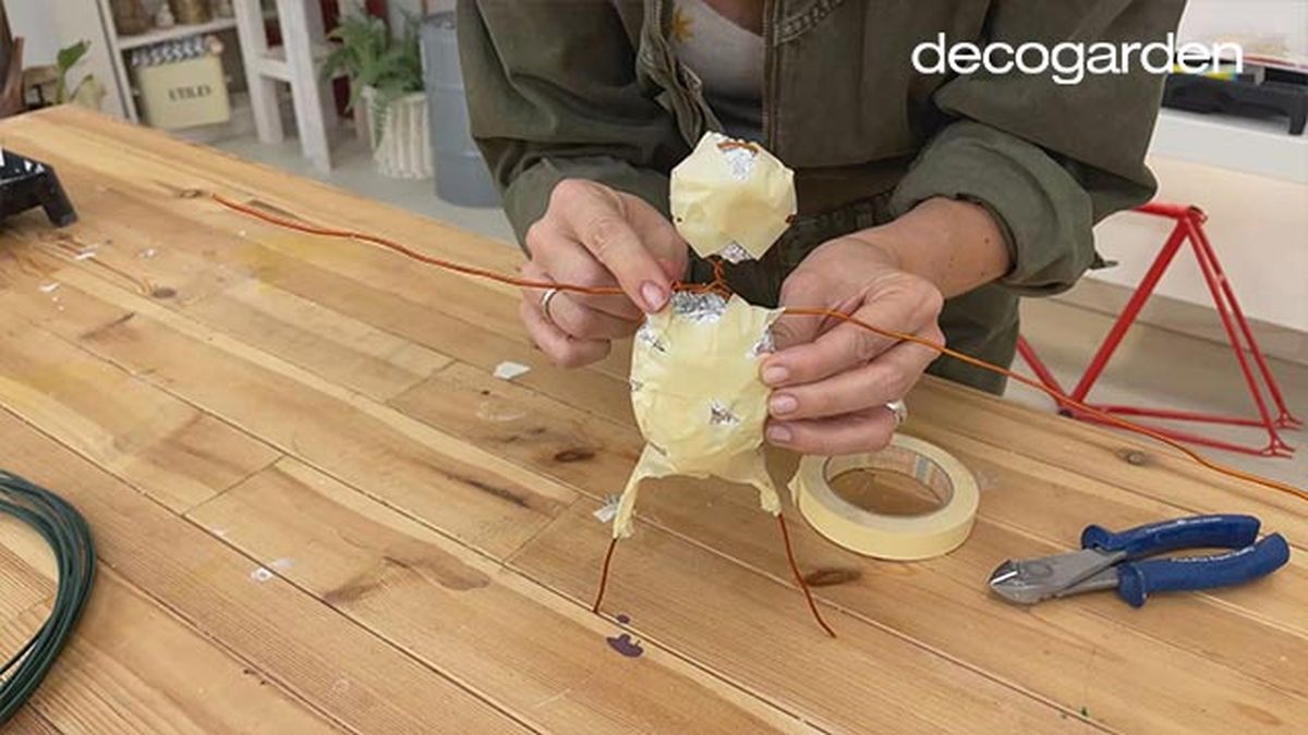 figuras alambre papel paso 5