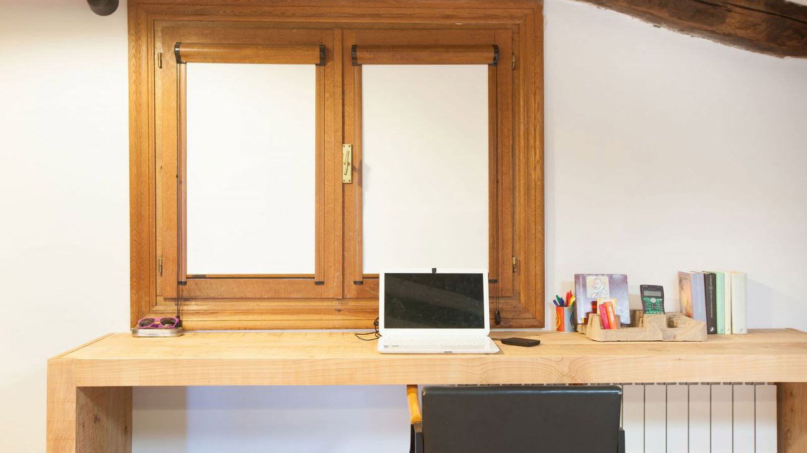 Estor para puertas y ventanas abatibles sin persiana