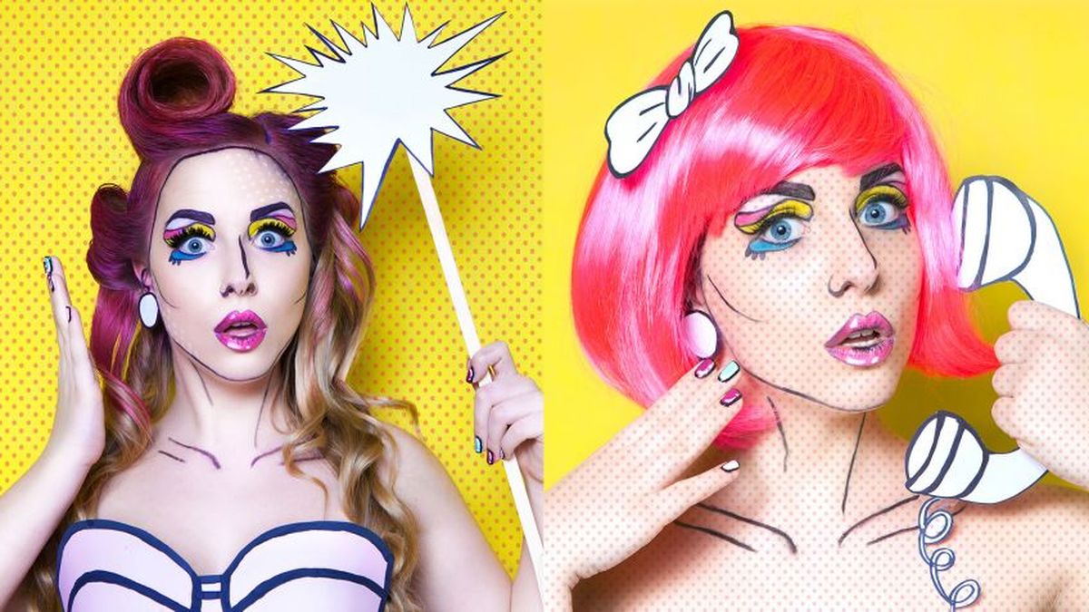 disfraz maquillaje comic9 848x477x80xX