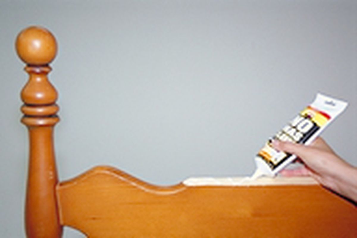 Reparar cabecero de cama de madera paso 2