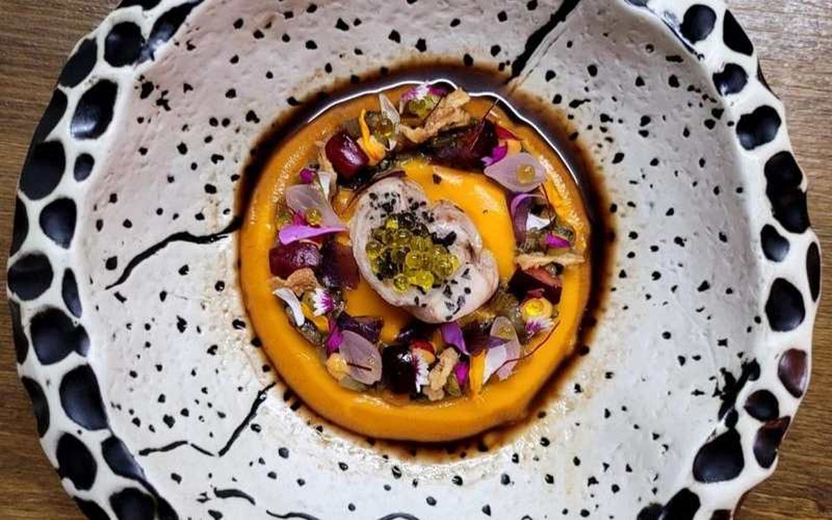 Ginés Peregrín ofrece una cocina mediterránea con influencia de otras cocinas