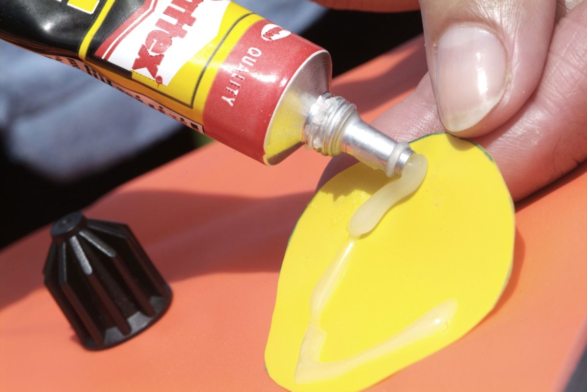 Reparación de embarcación de plástico paso 7