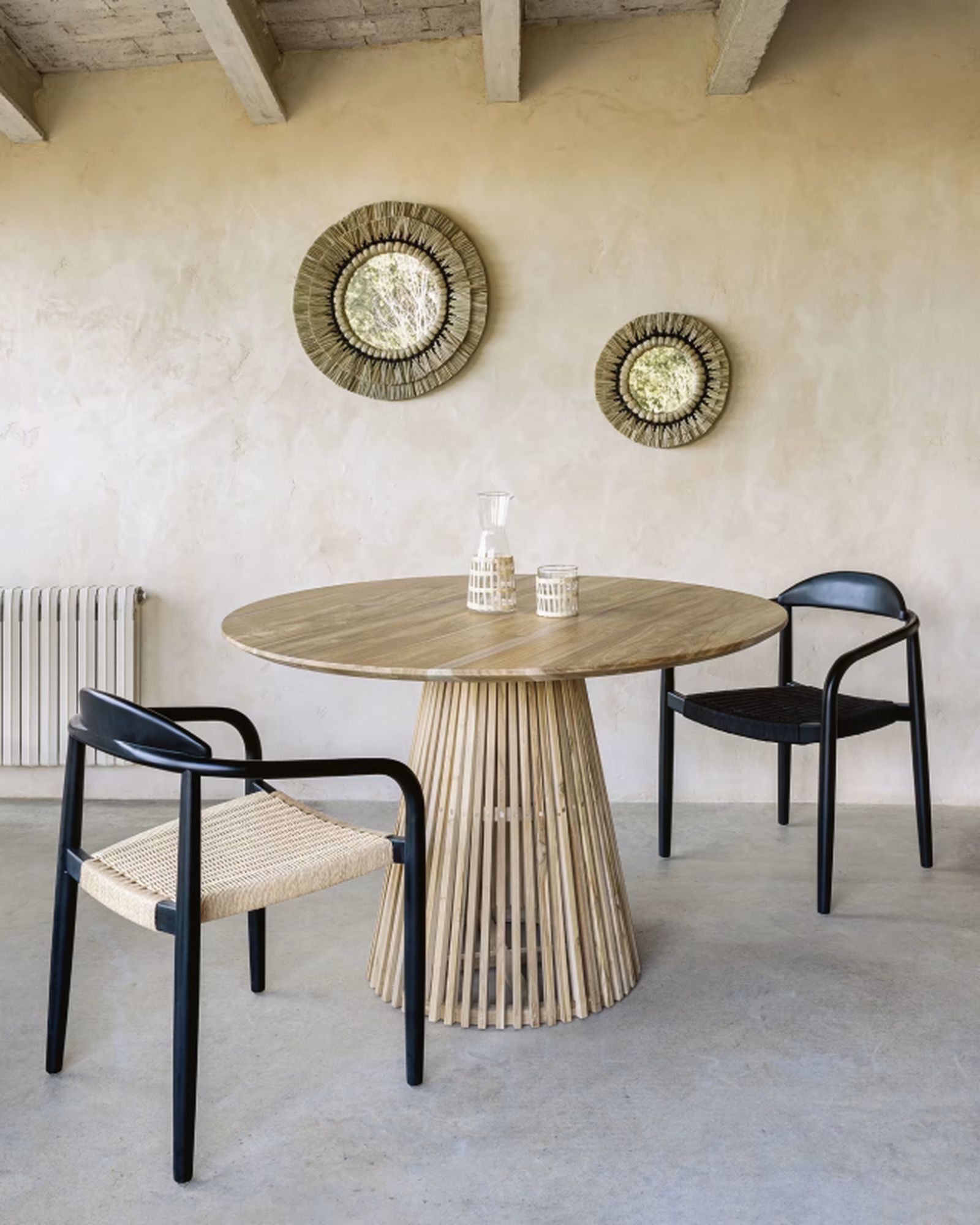 mesa redonda kave home