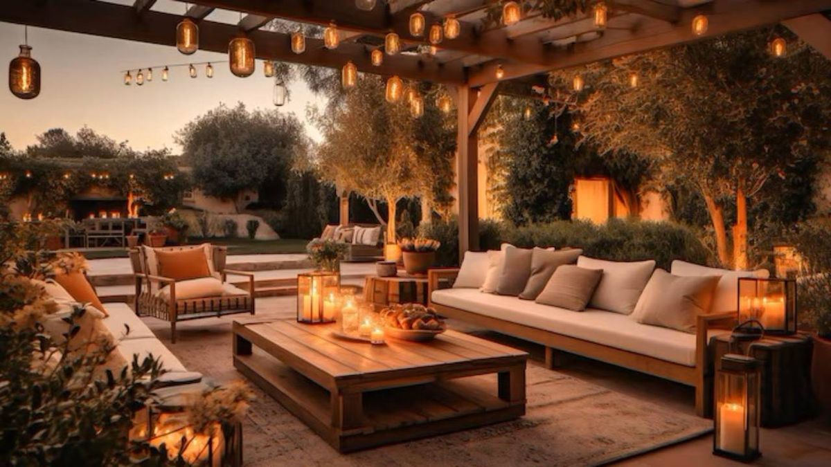 Iluminación exterior creativa 1