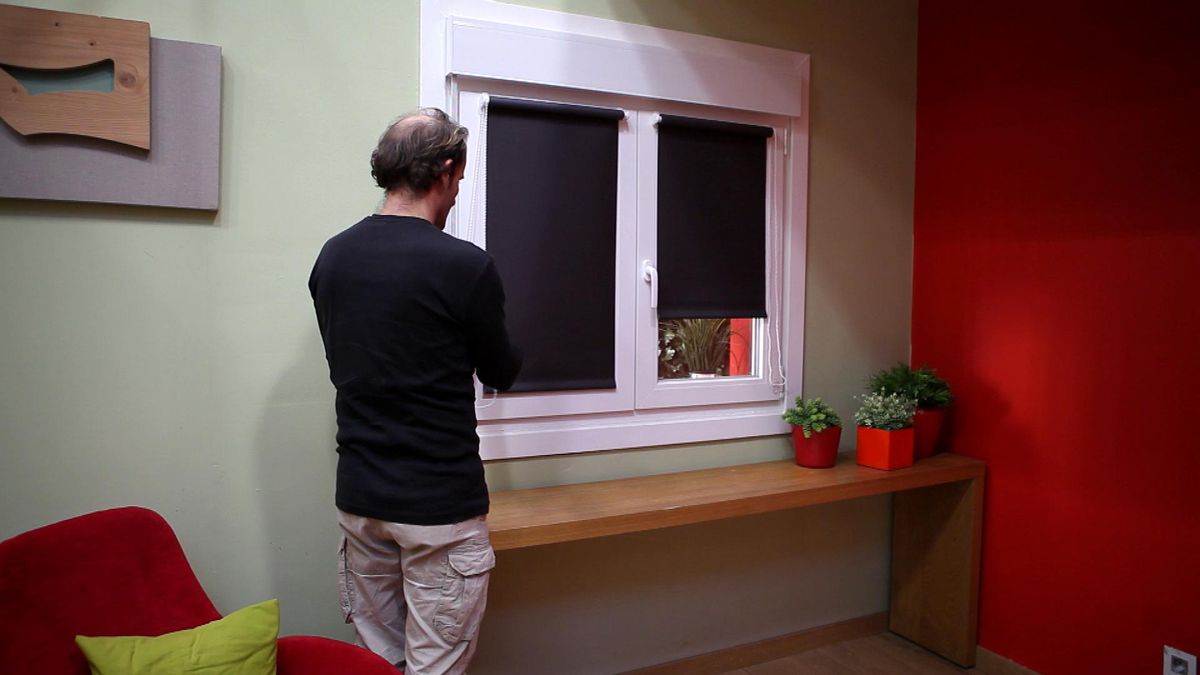 Estor para ventanas abatibles paso 8