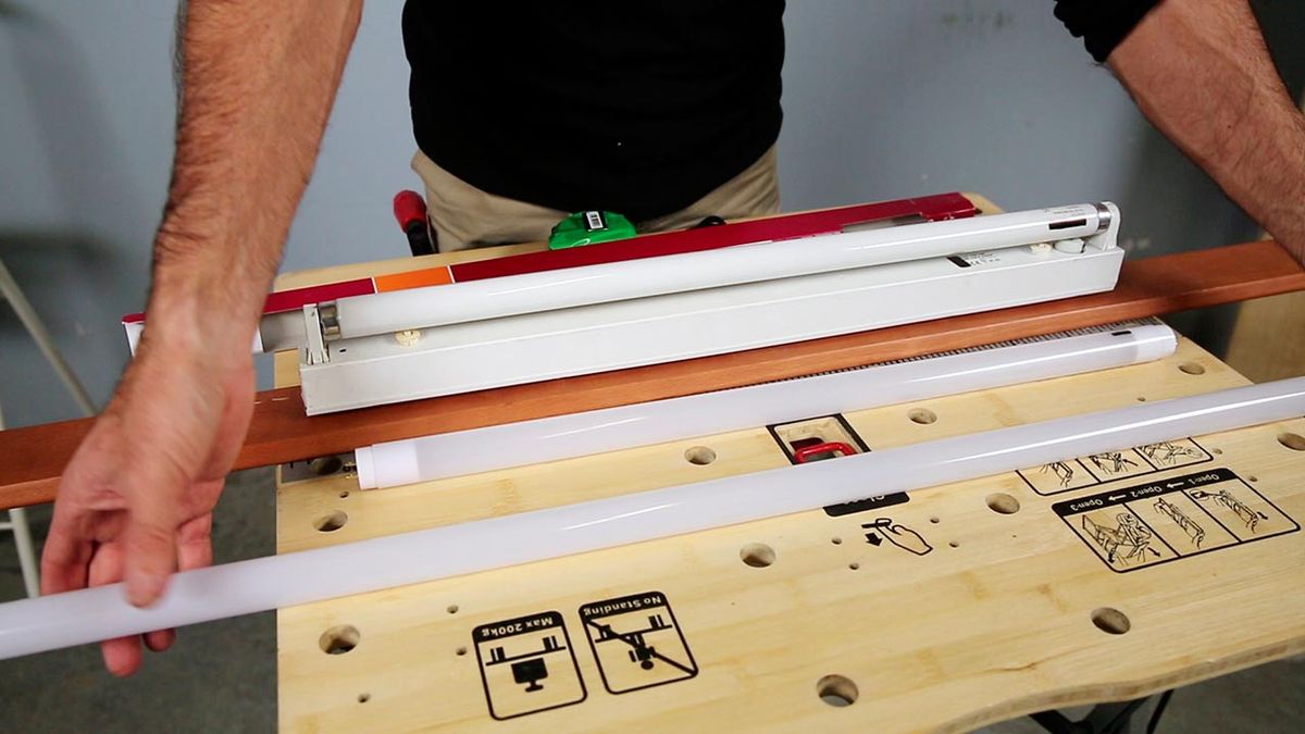 Cambiar tubo fluorescente por led paso 8