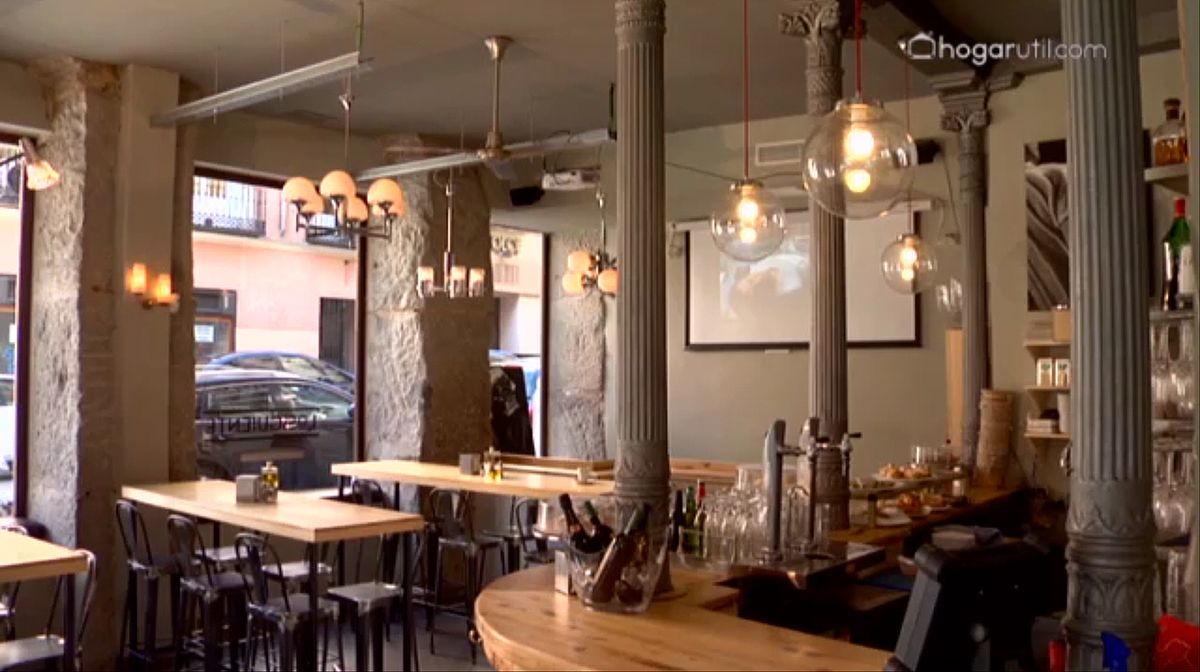 local estilo industrial vintage