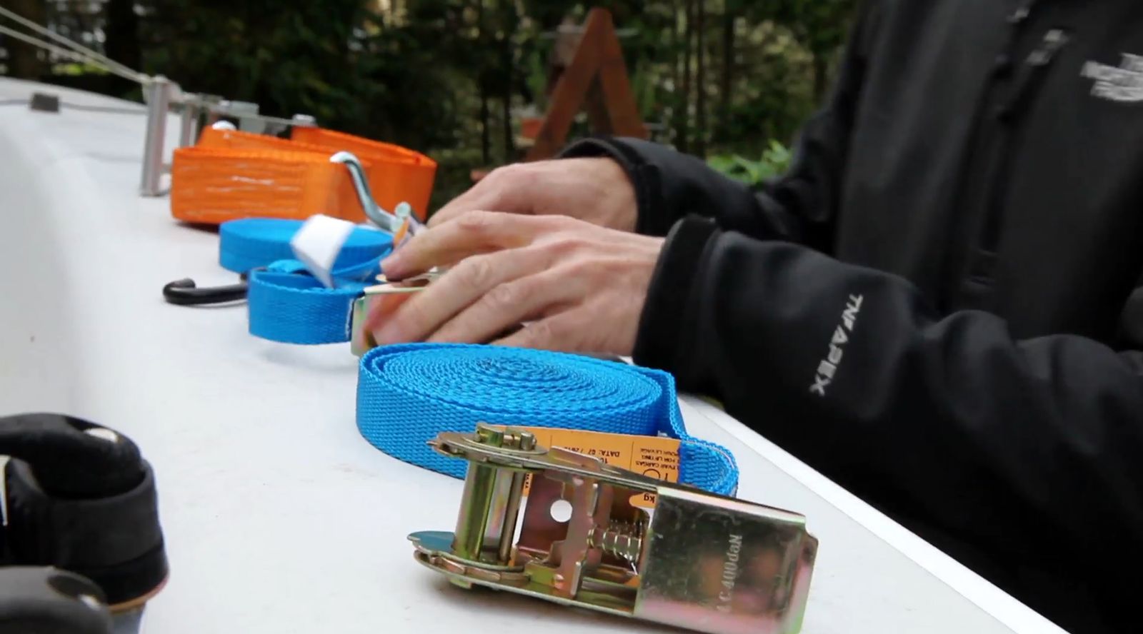 Cinchas con tensor de carraca