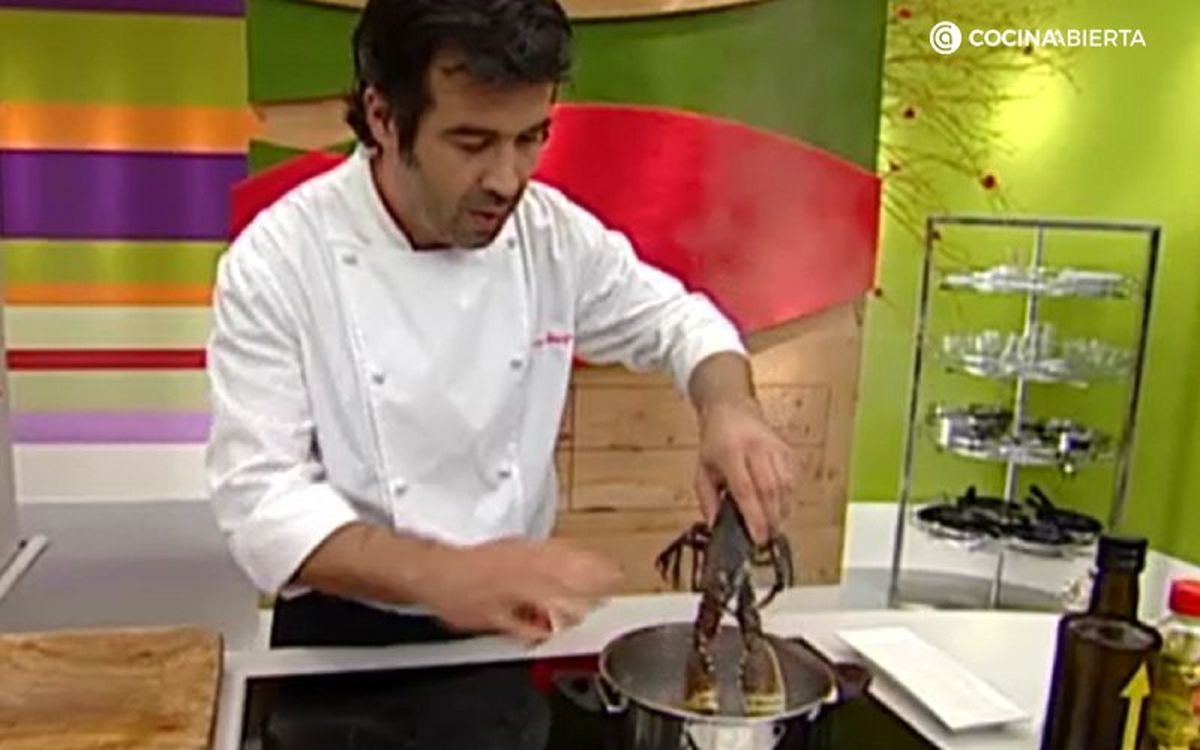 Cuece el bogavante según su peso