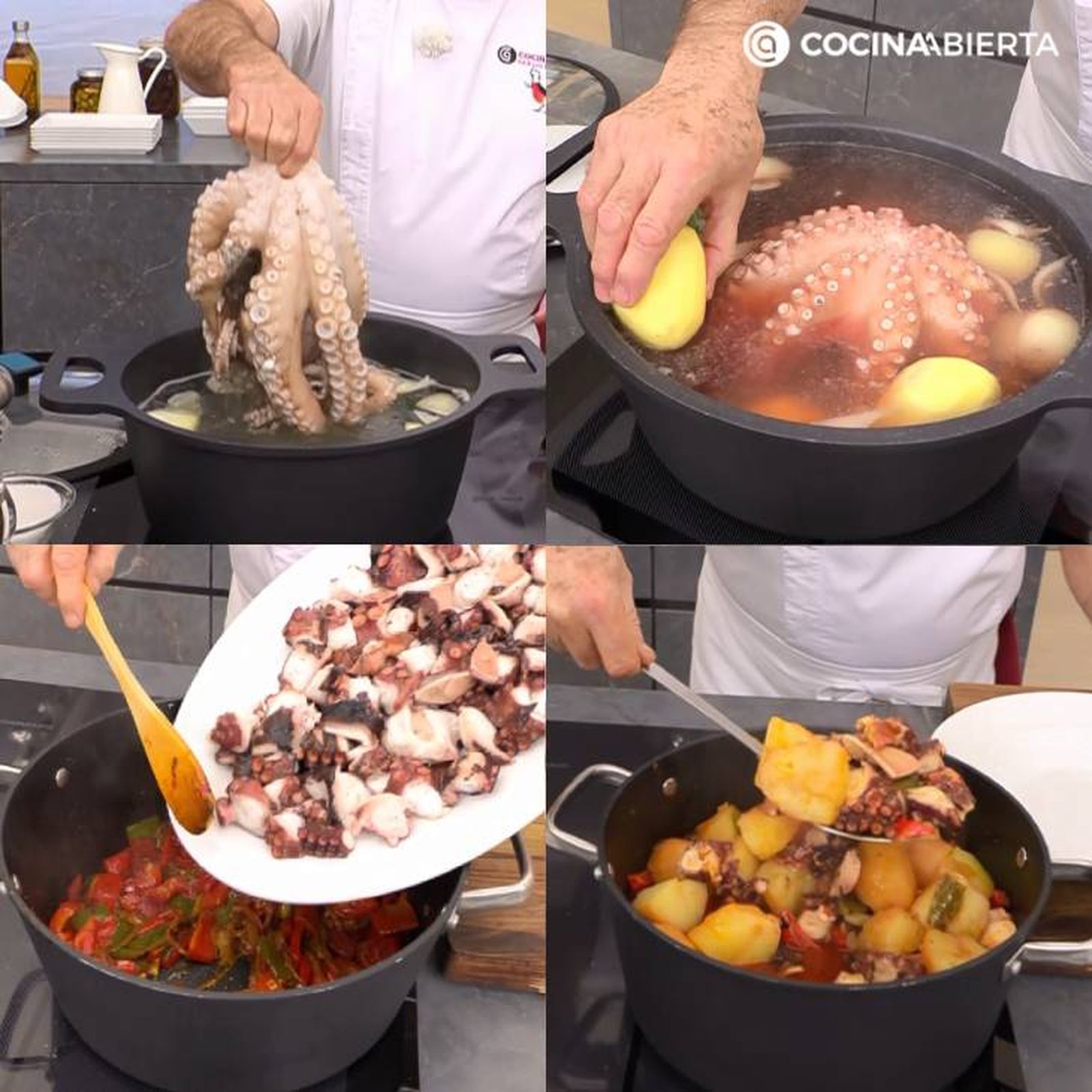 pulpo a la murgadesa receta gallega pasos