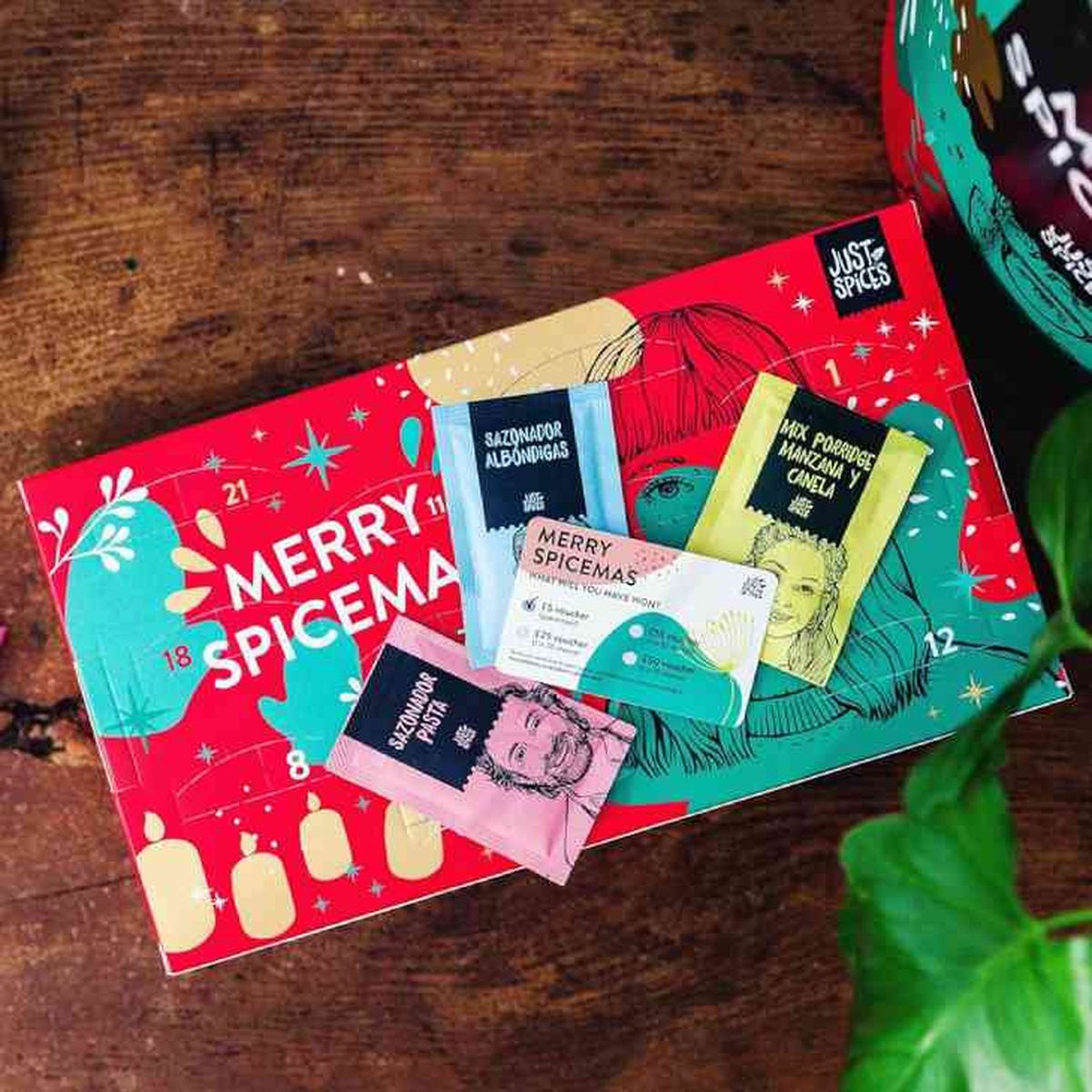 calendario adviento de especias regalo de navidad