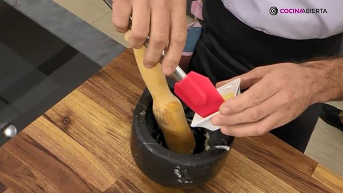 KARL7211 Falso risotto setas laminas roast beef paso 3