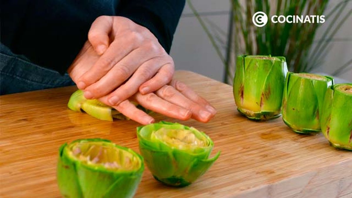 Receta de alcachofas al horno  paso 2