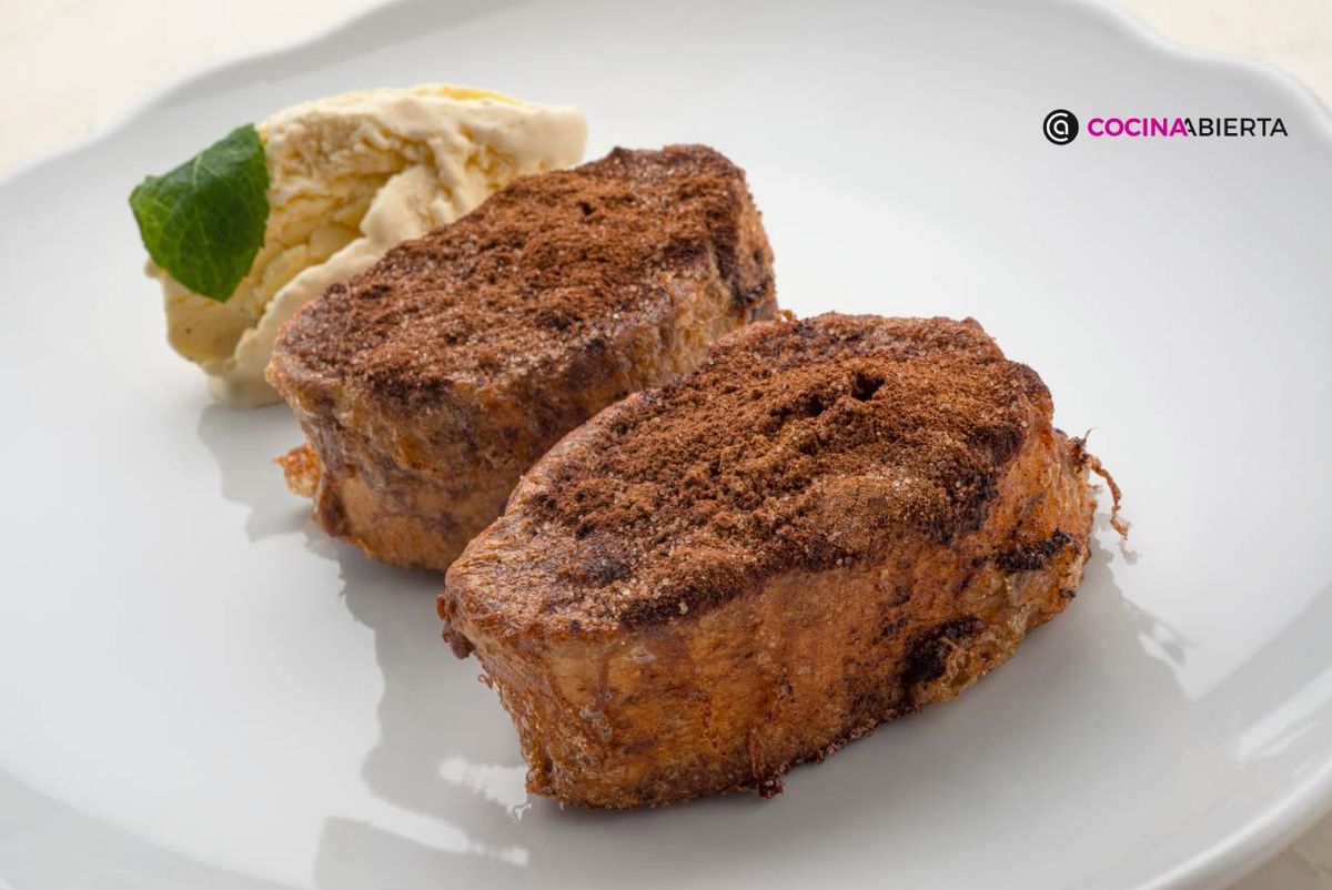 Un postre irresistible, jugoso y con un delicioso toque de chocolate