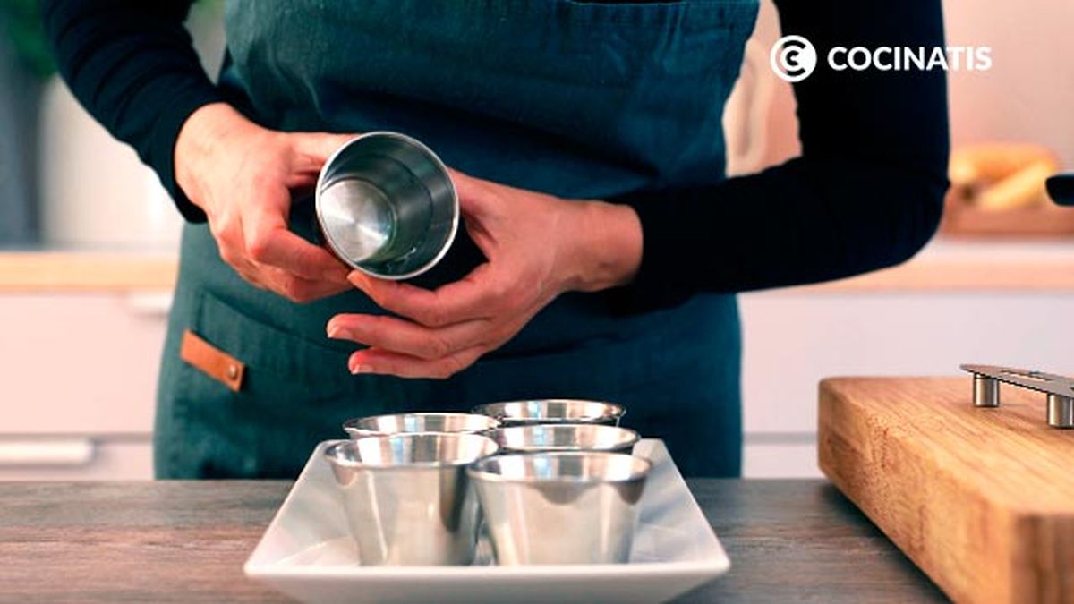 Receta de flan de queso sin horno  paso 2