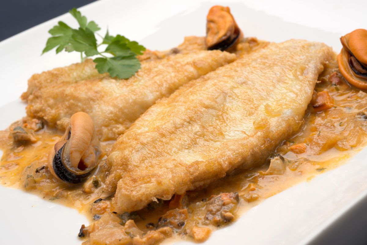 467 Filetes de rodaballo con salsa de mejillones xl