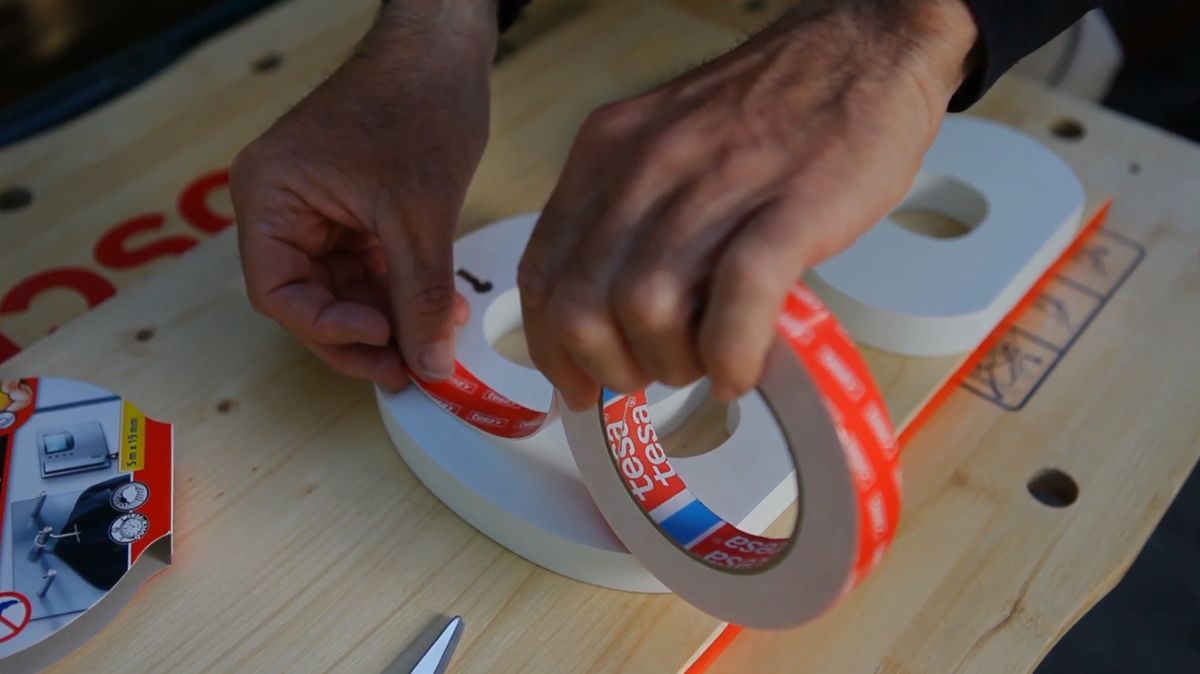 Hacer un número para la puerta de casa paso 8