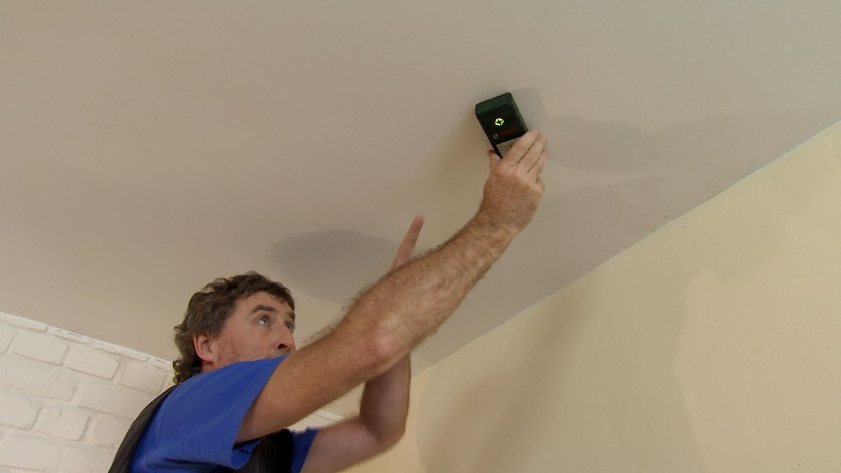 Hacer una estantería colgante con cadenas paso 9