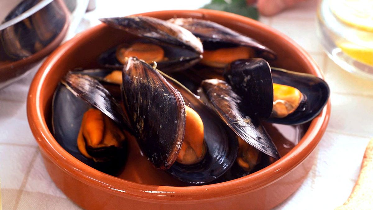 Cómo limpiar mejillones  mejillones al vapor