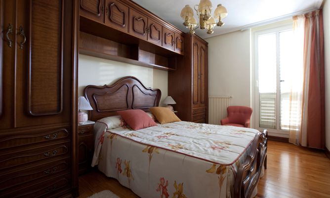 Habitación juvenil en tonos azules paso 1