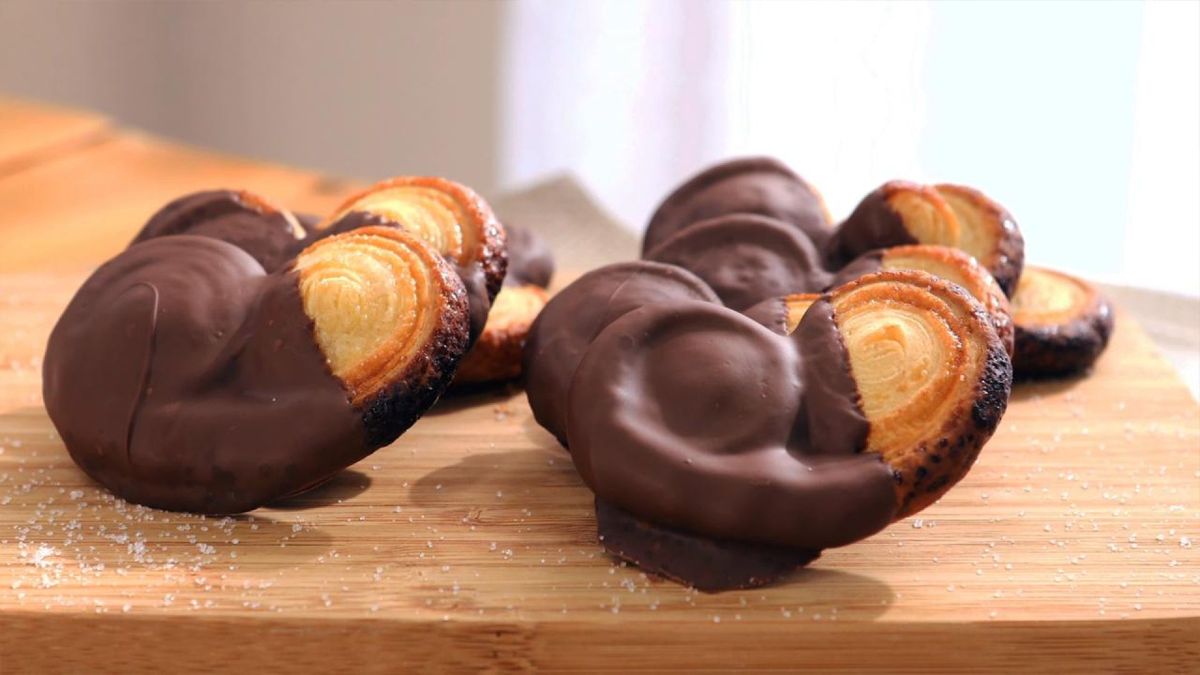 Palmeritas de chocolate   Paso 8