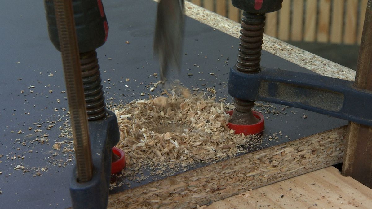 Luminaria de jardín paso 2