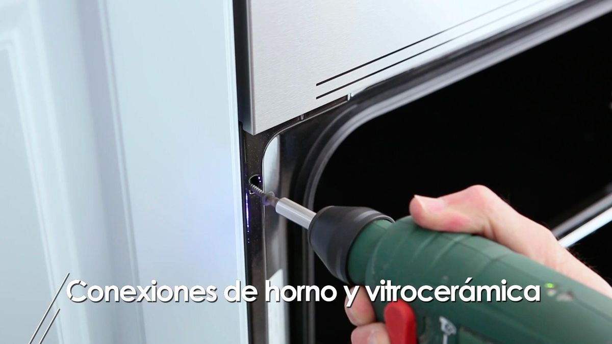 Conexiones de horno y vitrocerámica paso 6