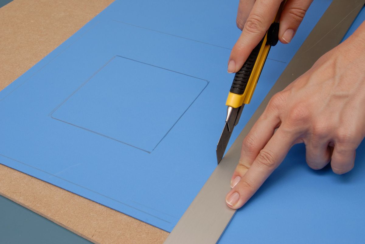 Cuadros infantiles de goma eva paso 2