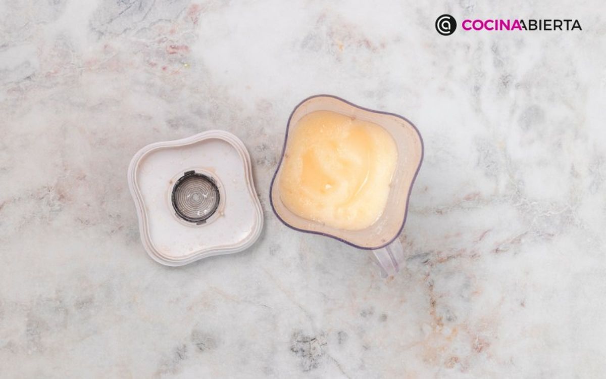 Sirve cuando tenga textura de granizado