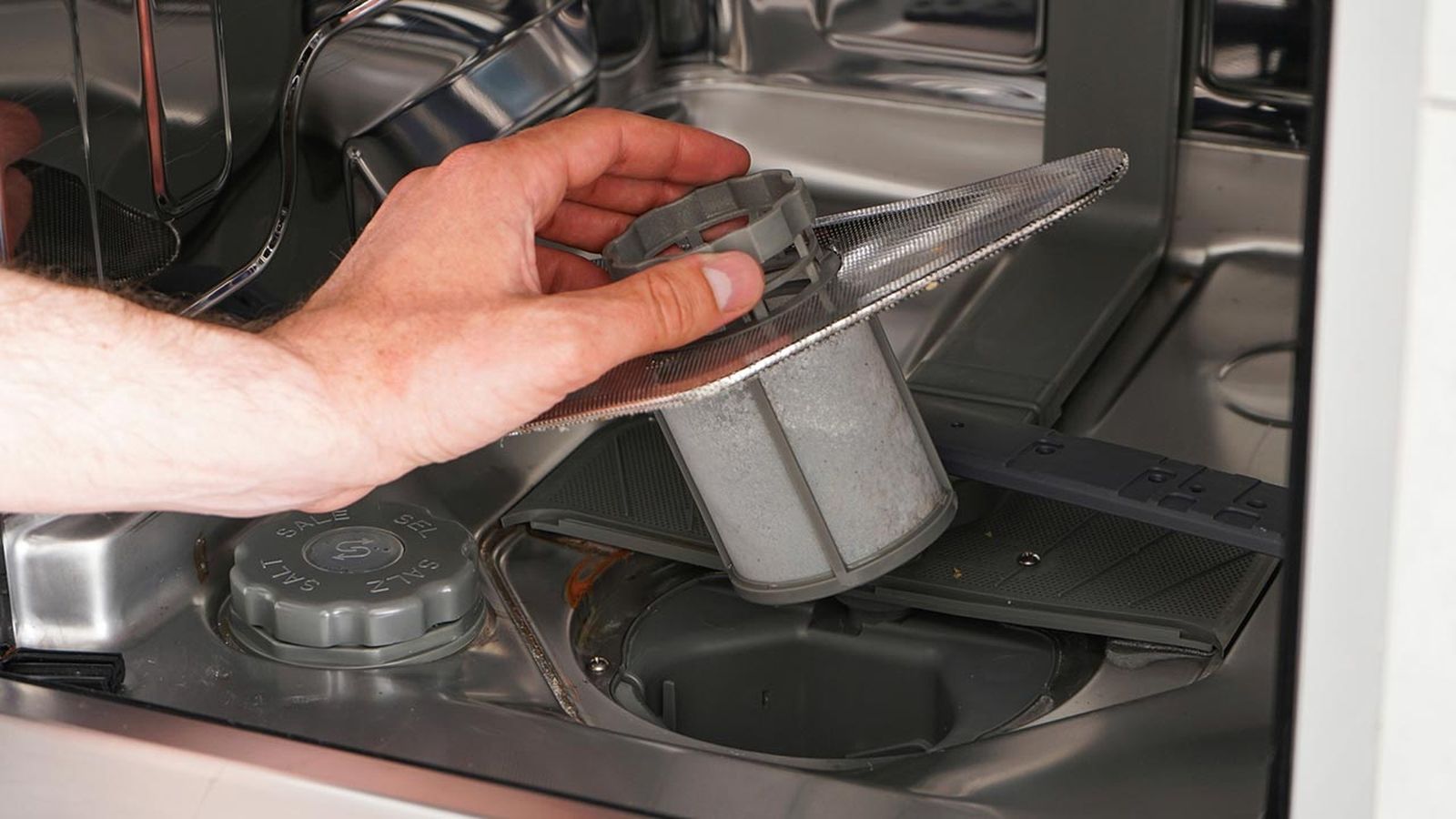 Acabar con el mal olor del lavavajillas