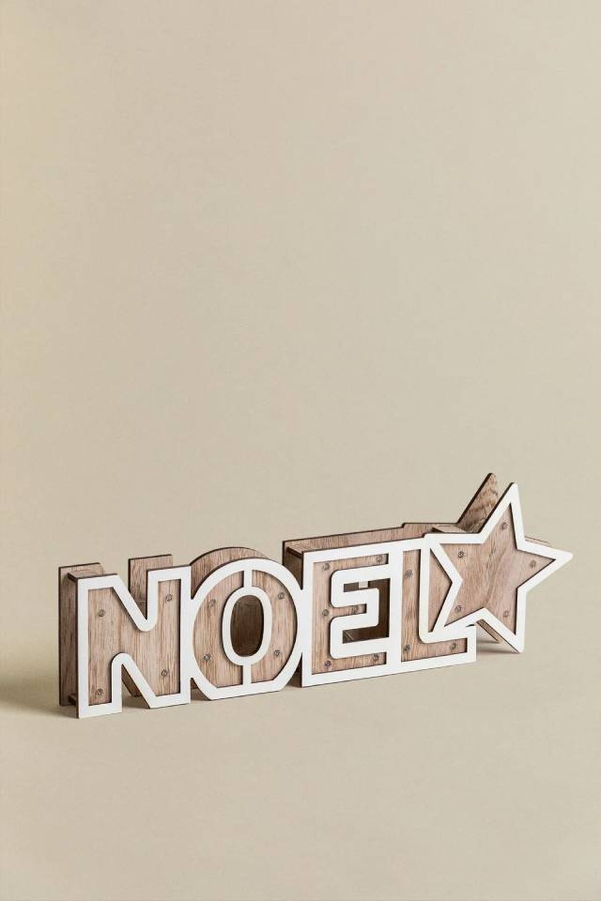 letrero luces noel sklum