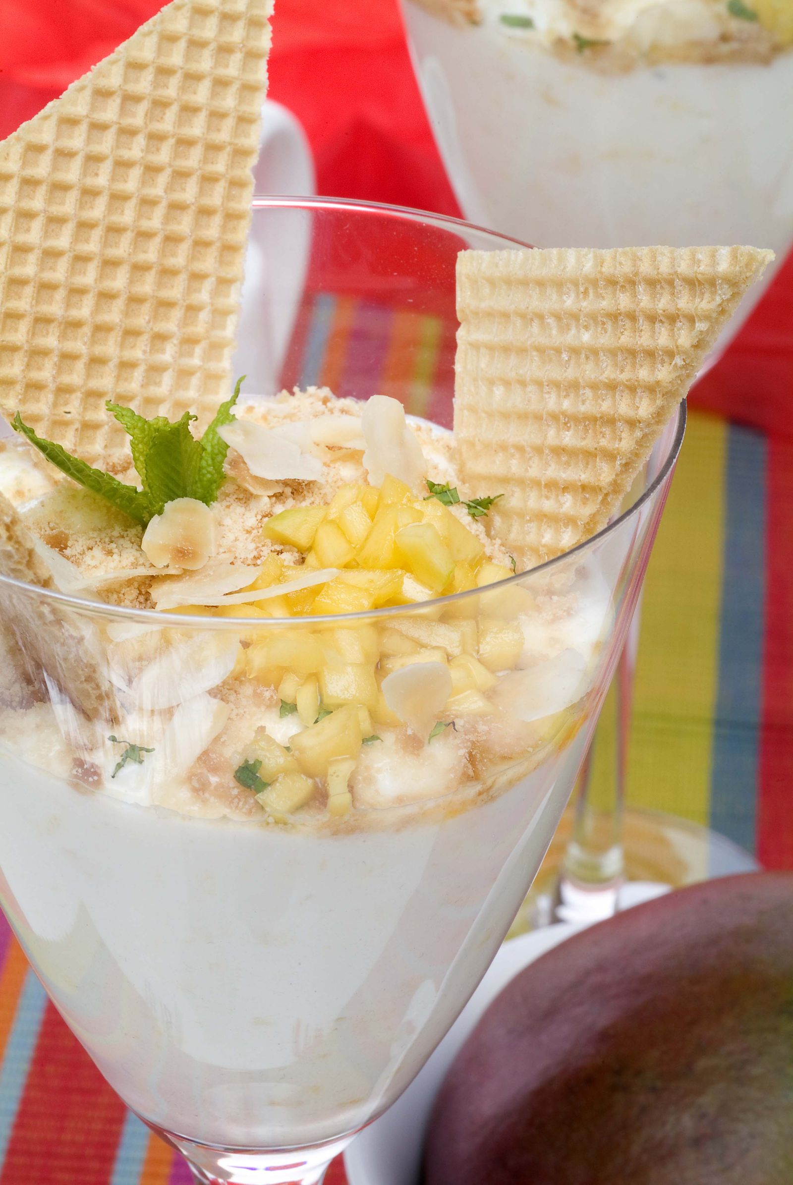 mousse de yogur y mango xl