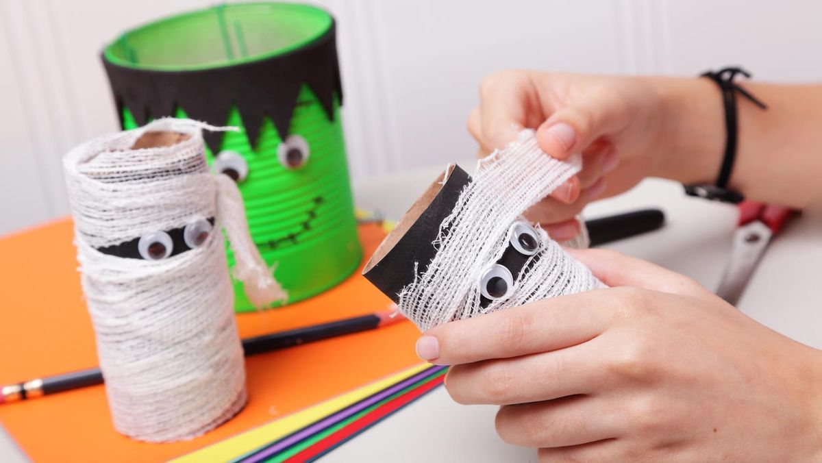 como hacer monstruos de halloween 1