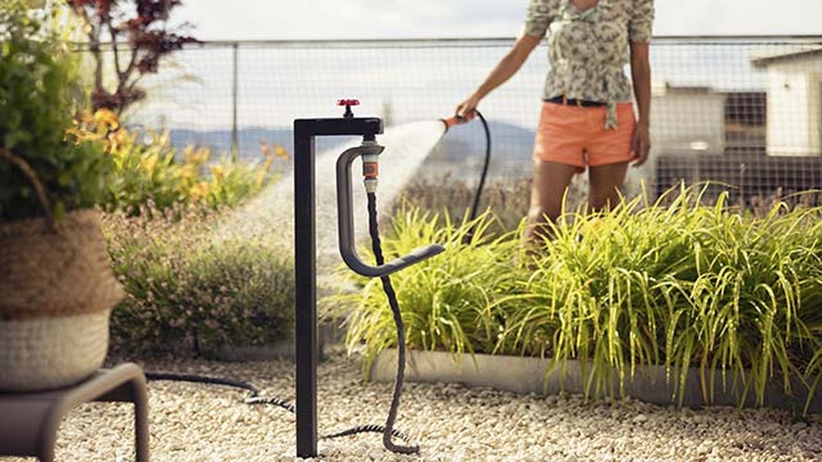 Almacenamiento de manguera Liano TapFix