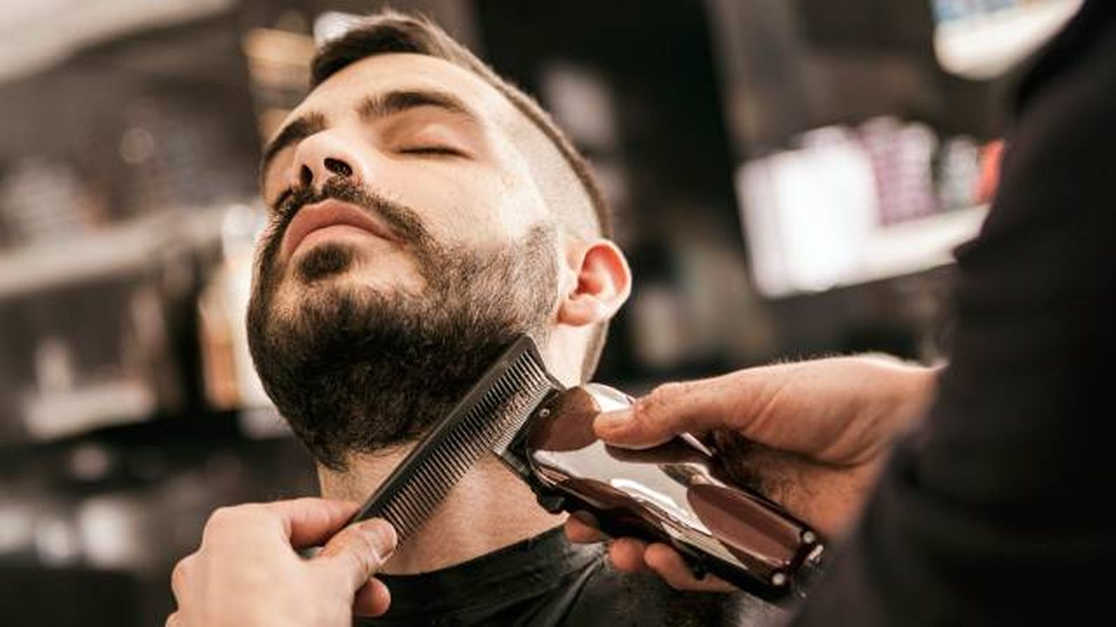 recortar barba barberia