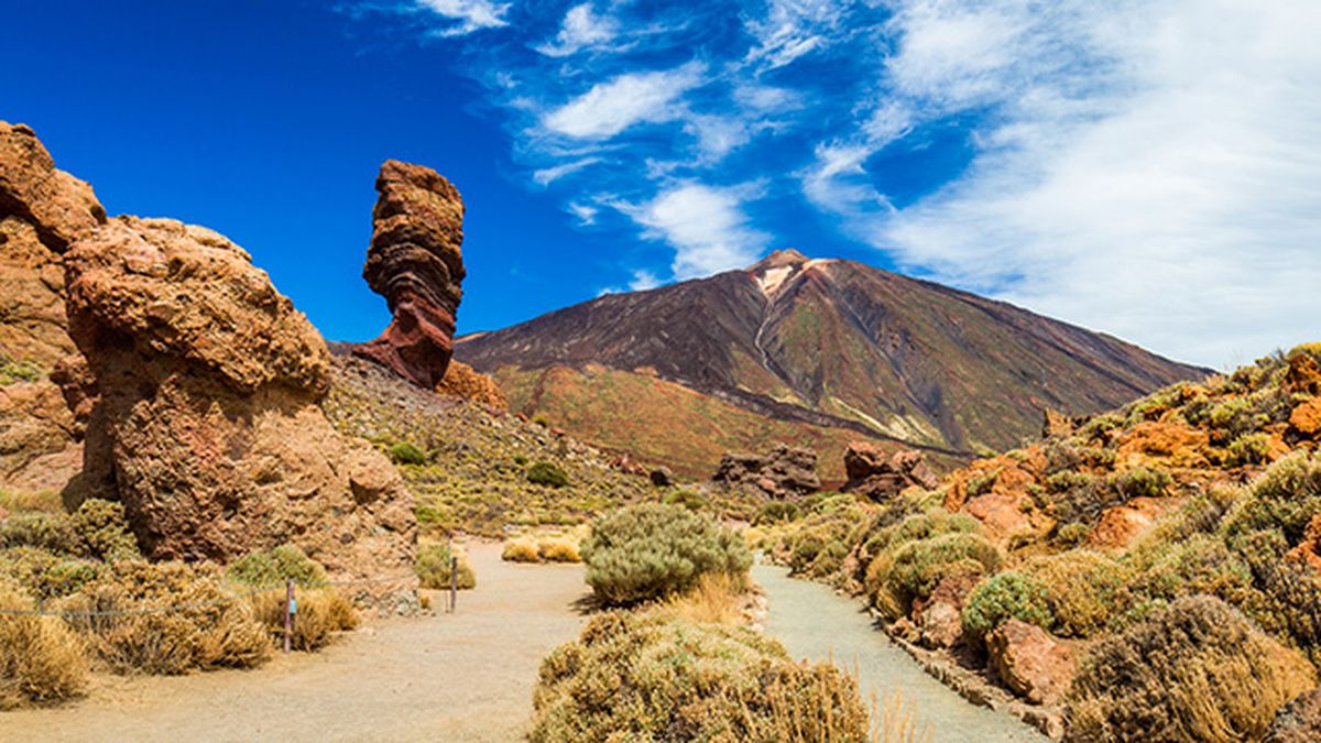 pico del parque natural del teide