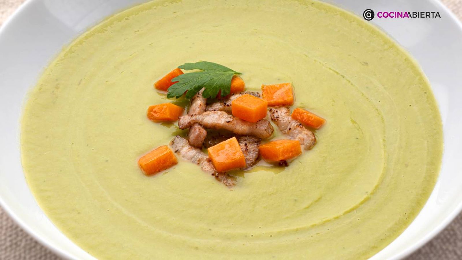 crema guisantes calabacin