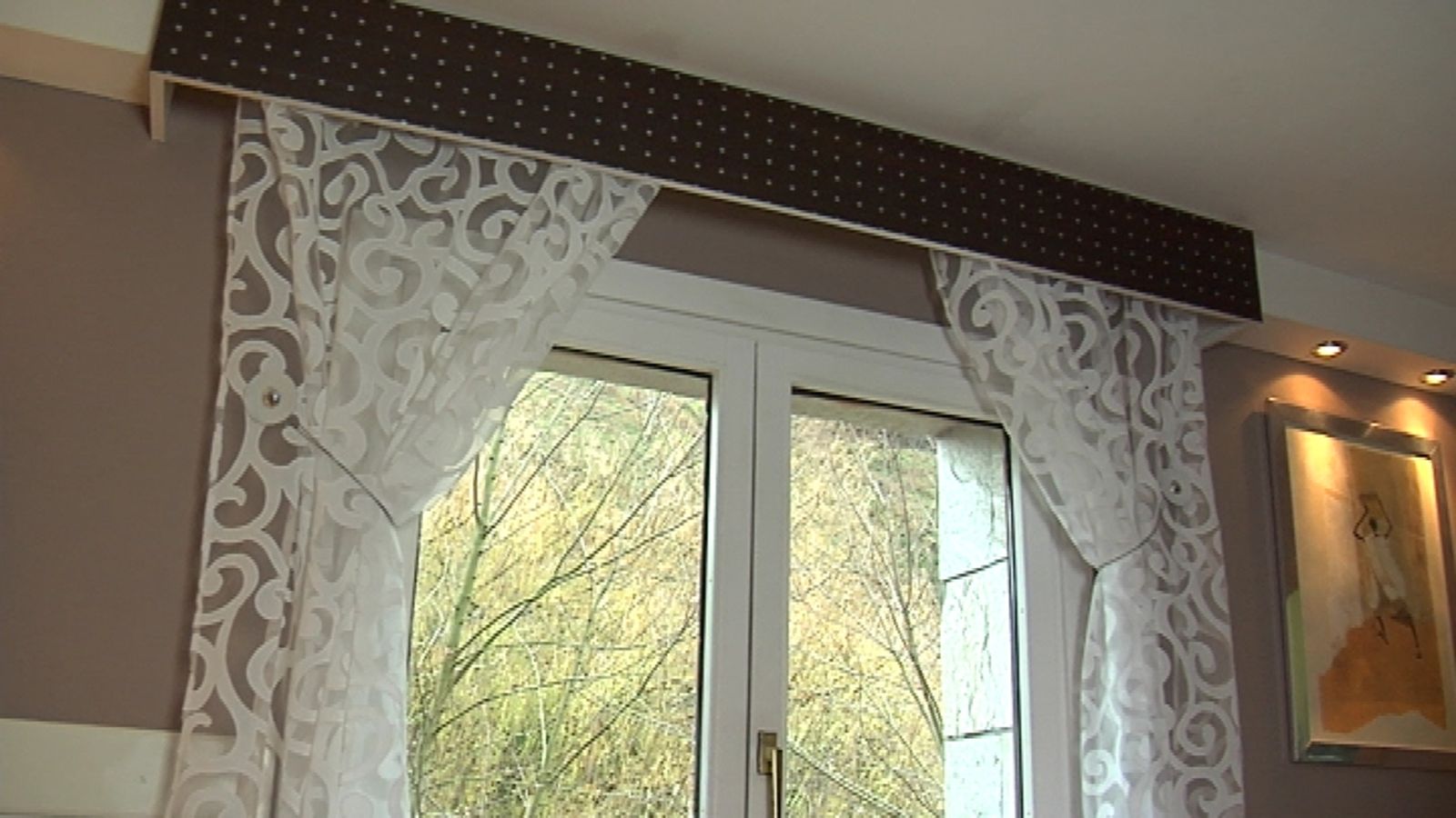 Colocación de alzapaños