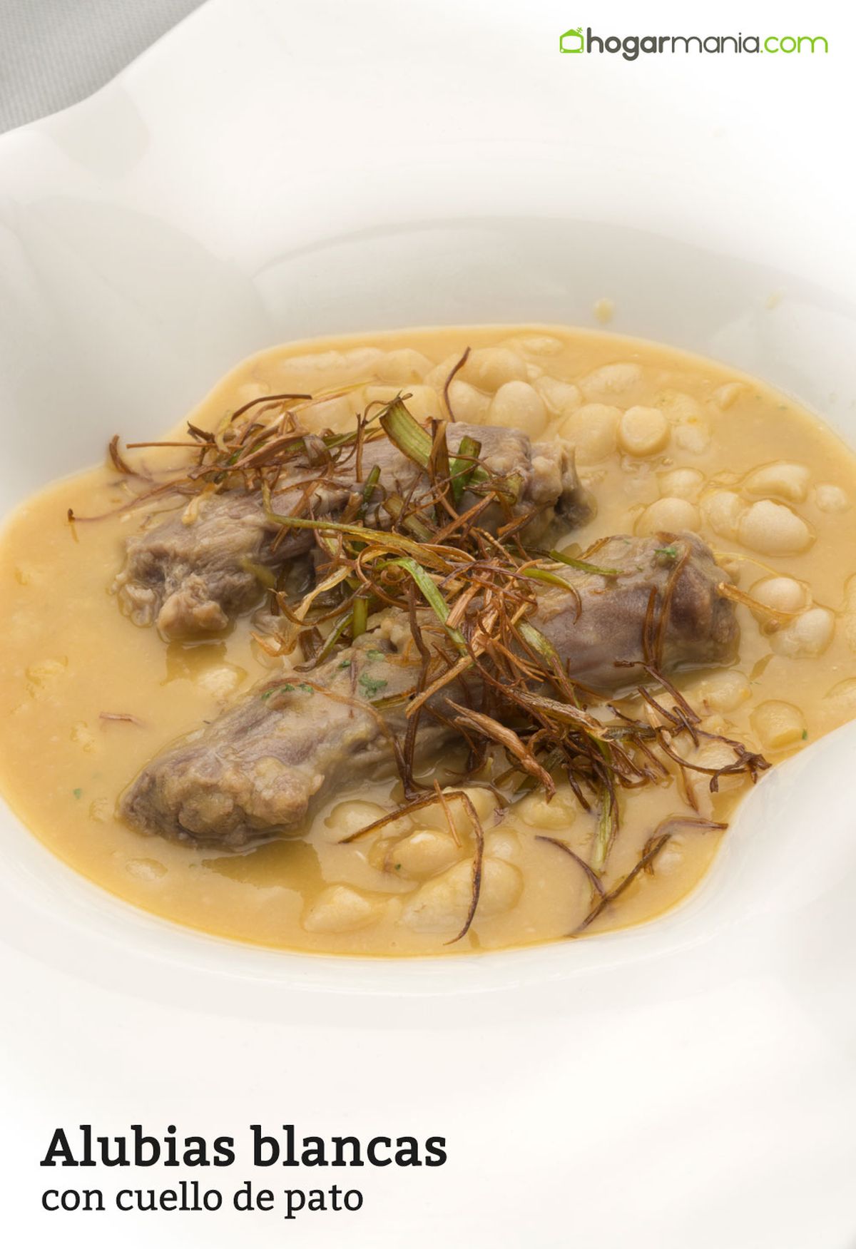 6124 1 Alubias blancas con cuello de pato vertical xl