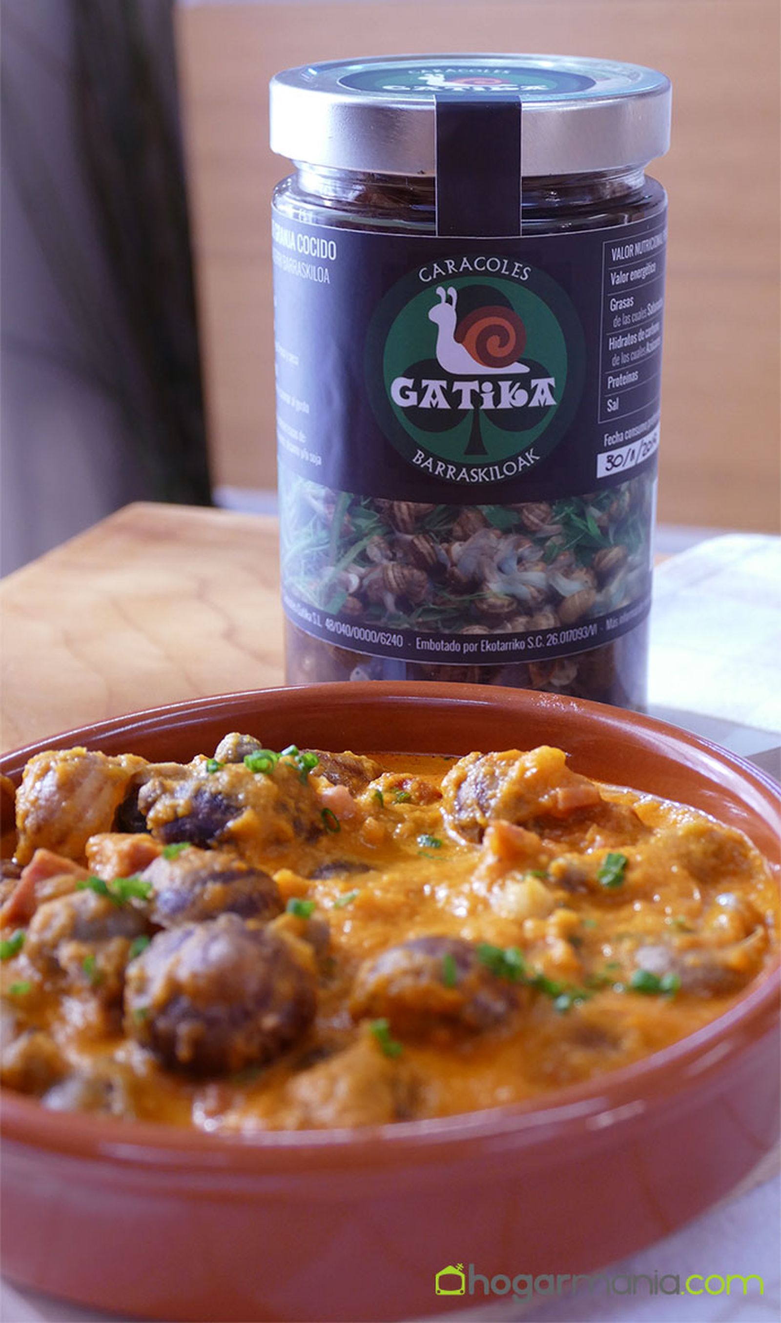 receta caracoles salsa bizcaina ingredientes pinterest