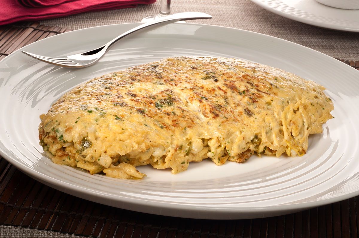 tortilla pimiento bacalao xl