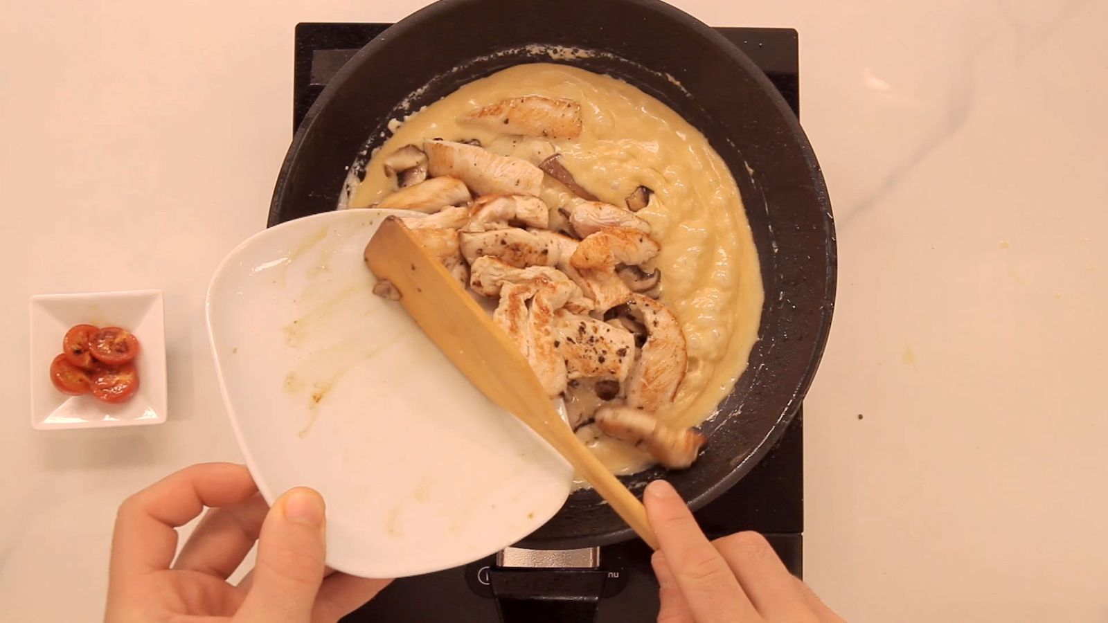 014 tiras pavo setas kikkoman salsa wok paso 05